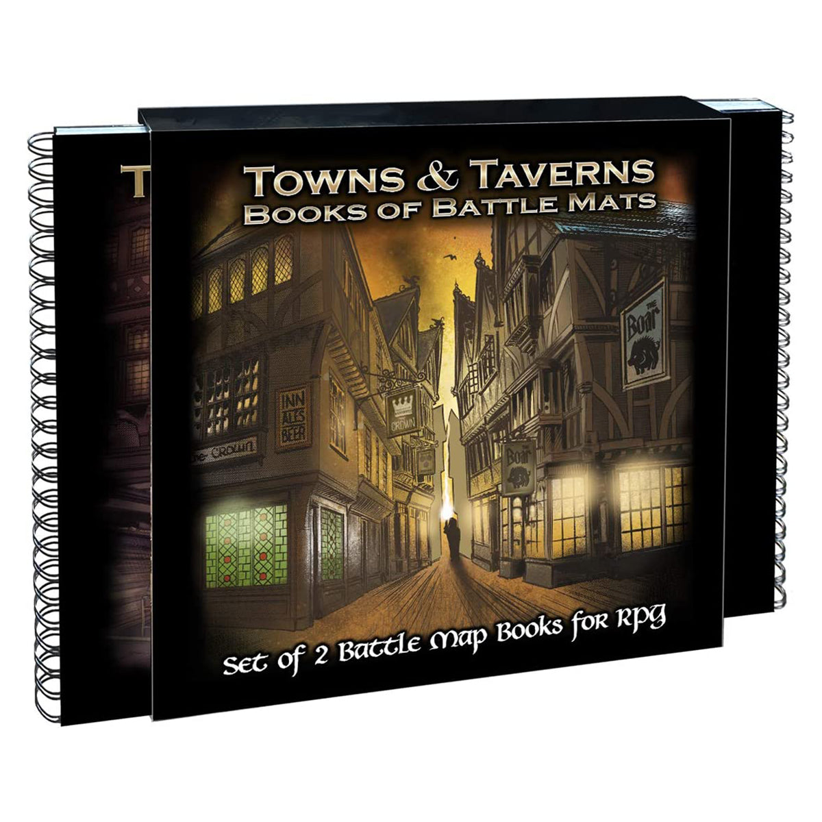 Books of Battle Mats Towns & Taverns