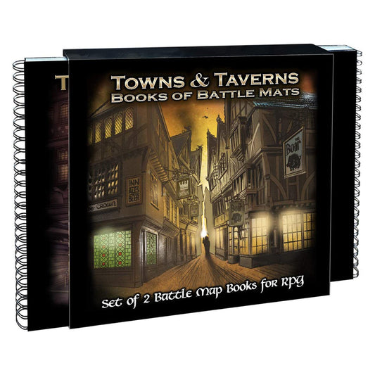 Books of Battle Mats Towns & Taverns