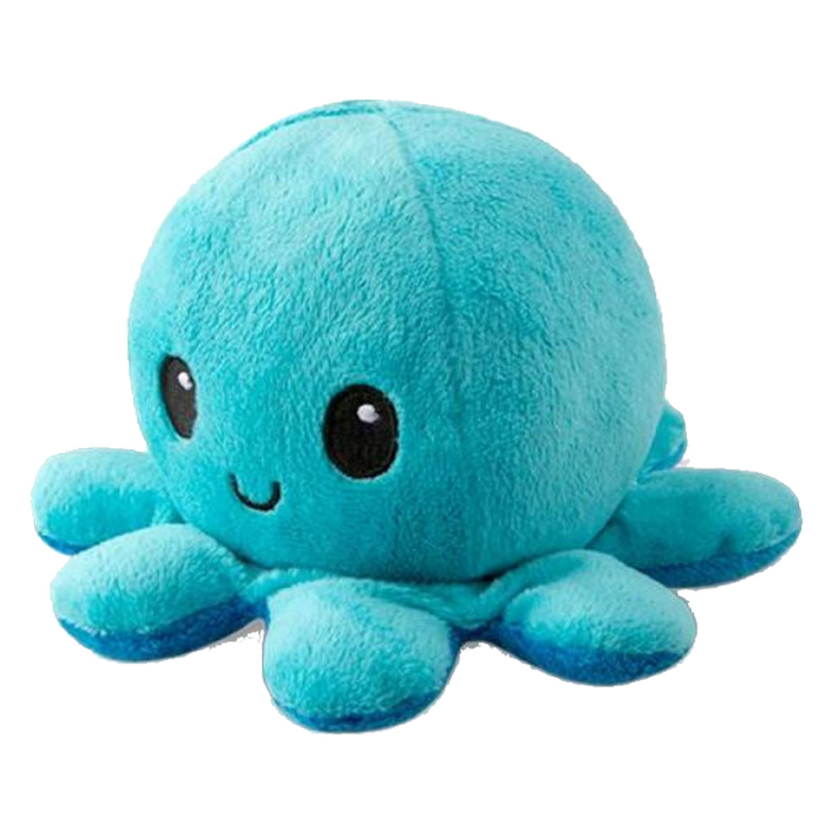 Reversible Plushie Octopus Blue/Light Blue