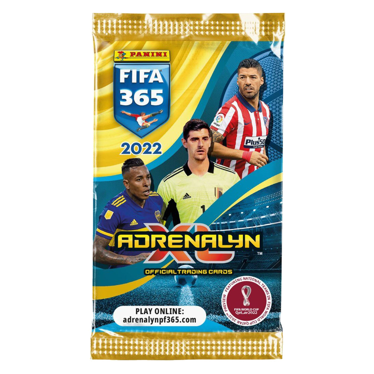 PANINI Adrenalyn FIFA 365 2022 Soccer Cards Display