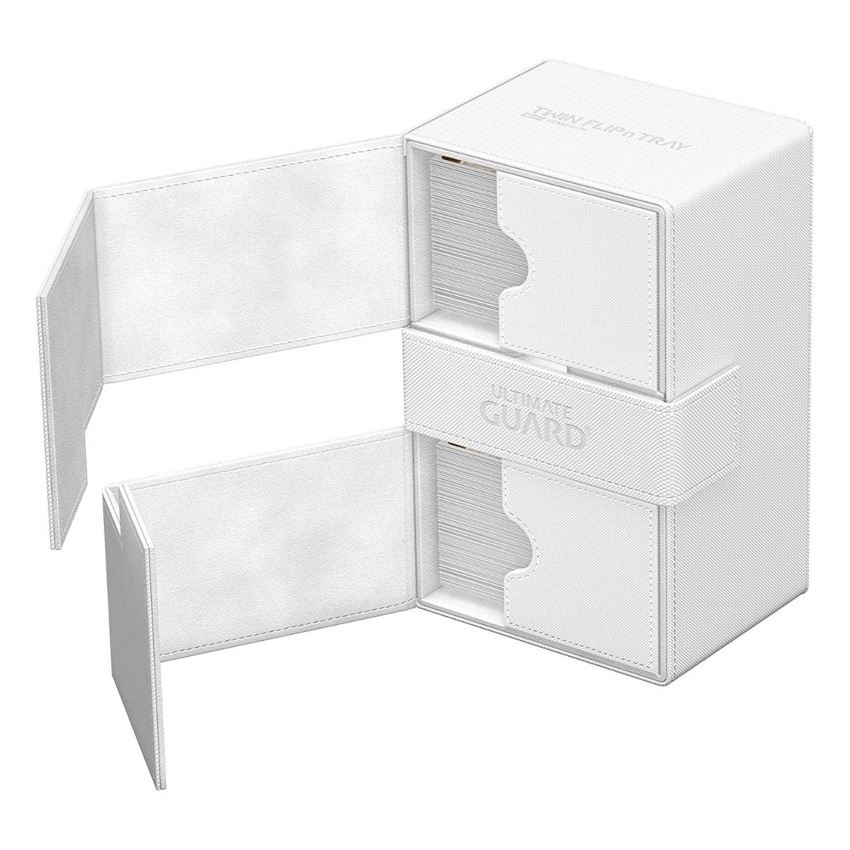 Ultimate Guard Flip n Tray 160+ XenoSkin Monocolor White Deck Box
