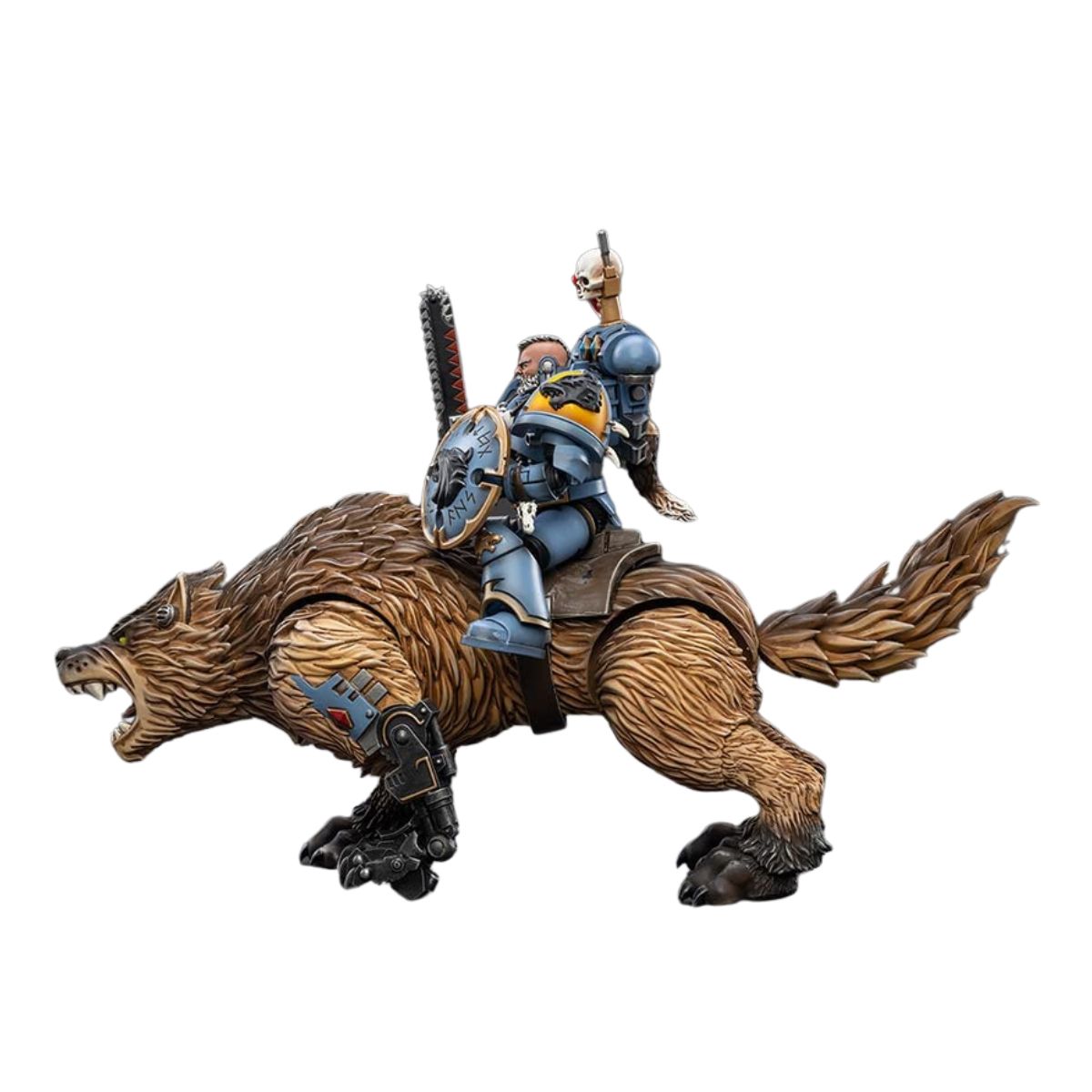 Warhammer Collectibles: 1/18 Scale Space Wolves Thunderwolf Cavalry Bjane