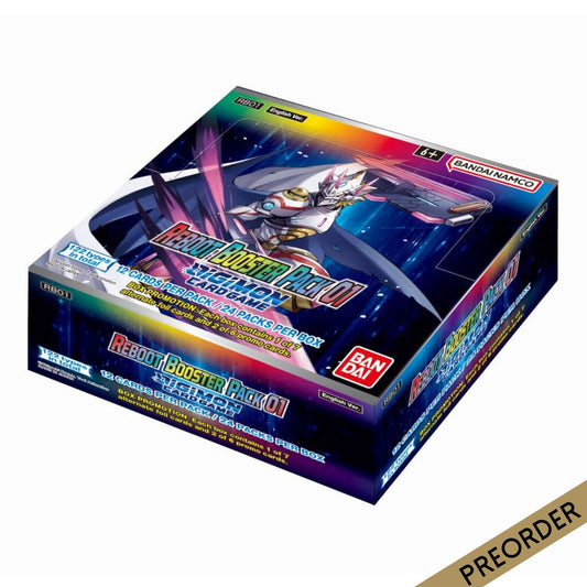 Digimon Card Game Reboot Booster Box RB01