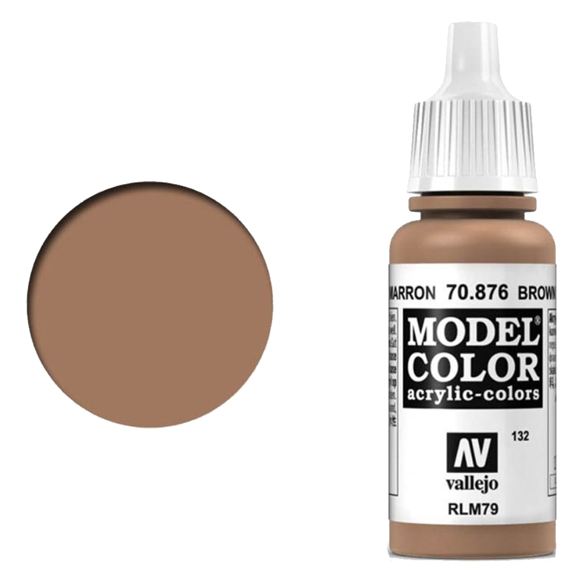 Vallejo Model Colour - Brown Sand 17 ml
