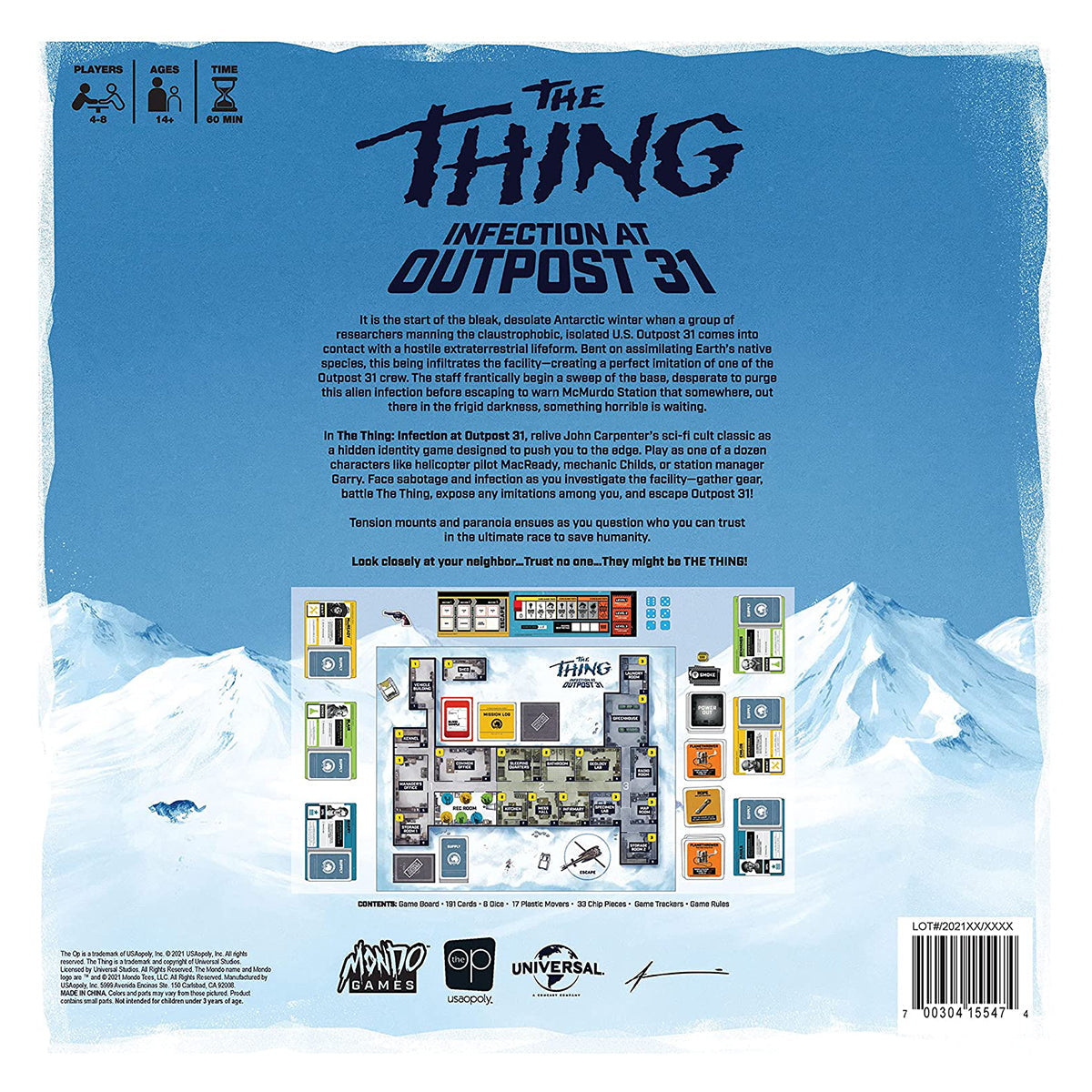The Thing Infection at Outpost 31 2nd Ed