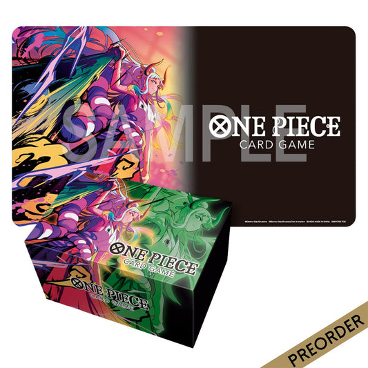 One Piece Card Game Playmat and Storage Box Set Yamato