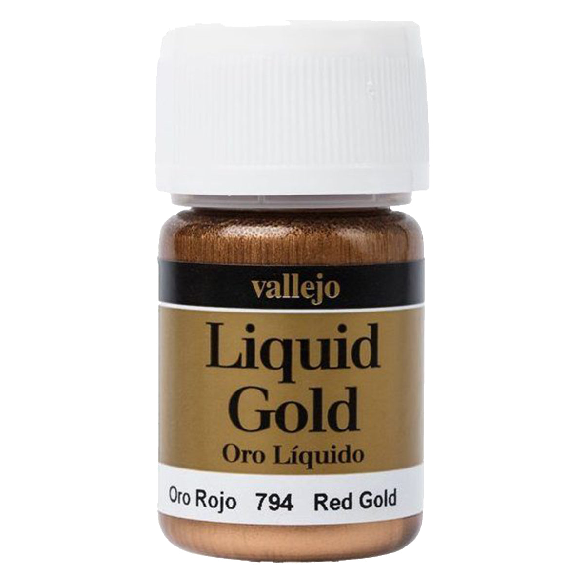 Vallejo Model Colour - Metallic Liquid Red Gold (Alcohol Base) 35 ml