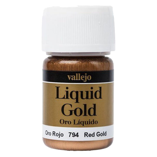 Vallejo Model Colour - Metallic Liquid Red Gold (Alcohol Base) 35 ml