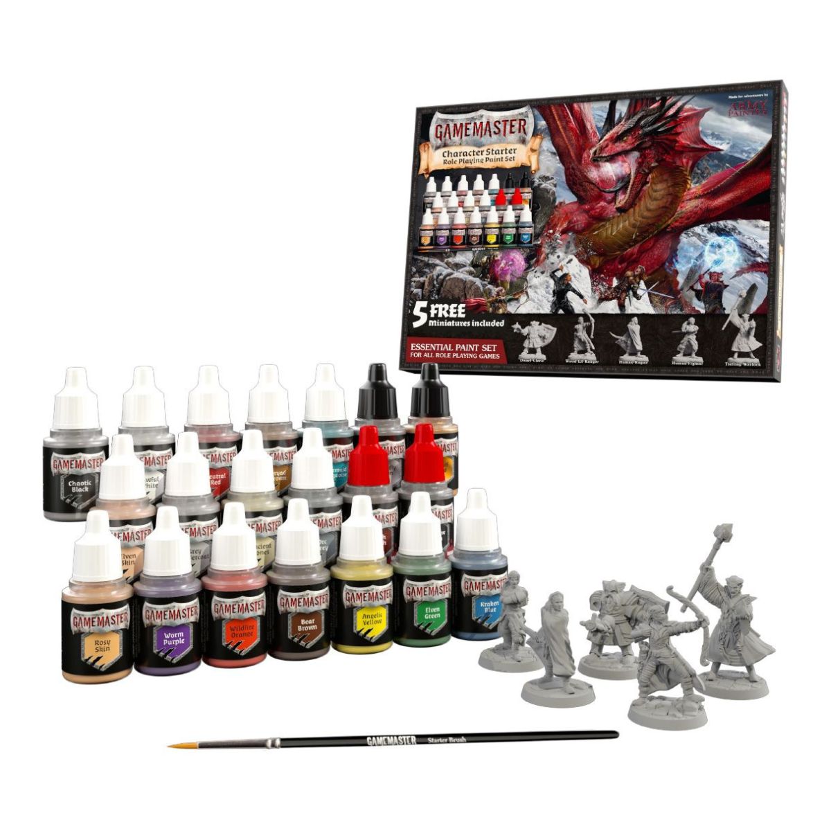 Gamemaster Character Starter Paint Set