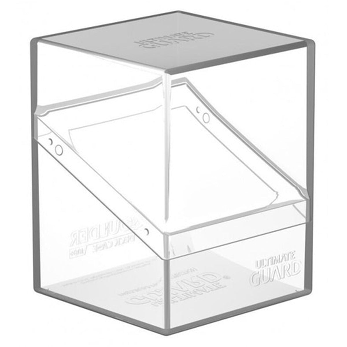 Ultimate Guard Boulder Deck Case 100+ Standard Size Clear Deck Box