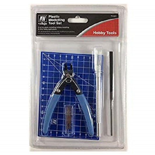 Vallejo Hobby Tools - 9pc Plastic Modelling Tool set