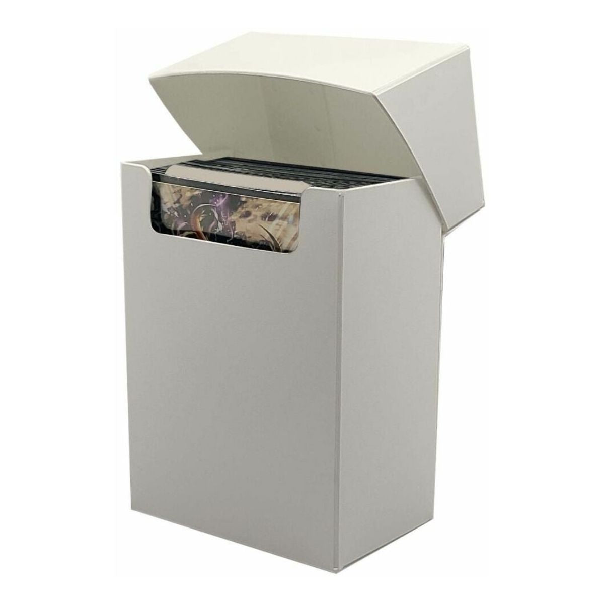 BCW Deck Case Box Small White (Holds 80 Cards)