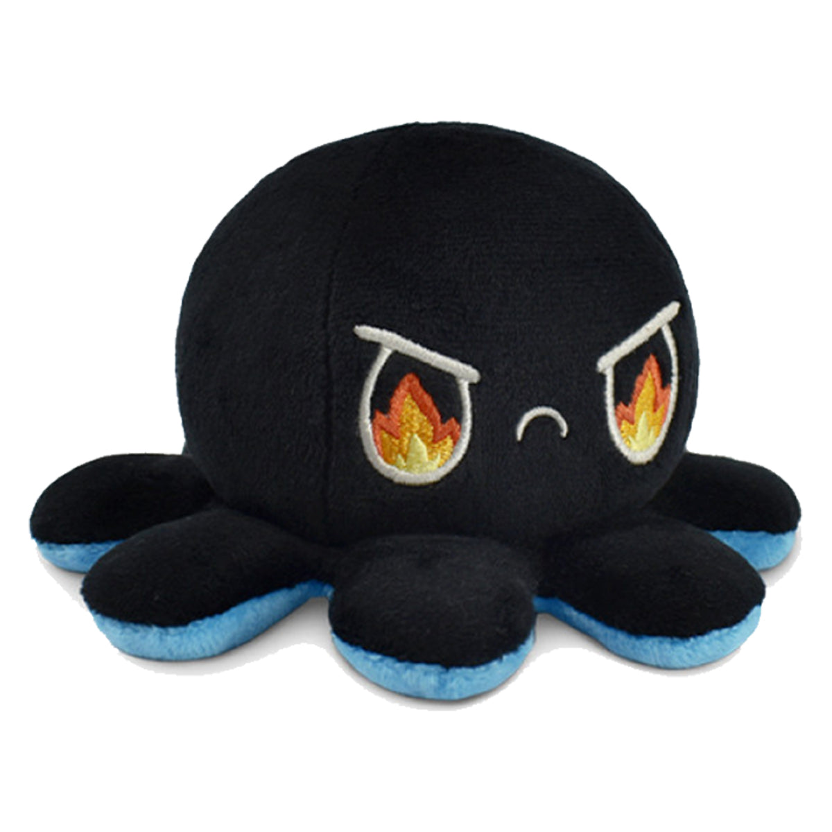 Reversible Plushie Octopus Sleepy/Fiery