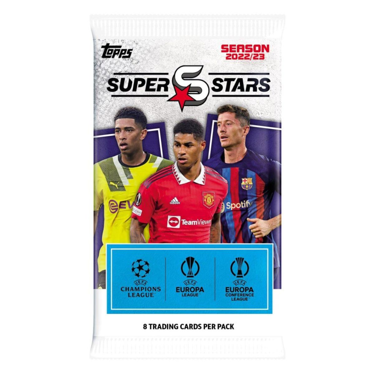 TOPPS UEFA Football Superstars 2023 Cards (Display of 24)