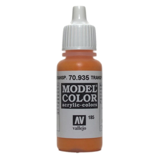 Vallejo Model Colour - Transparent Orange 17 ml