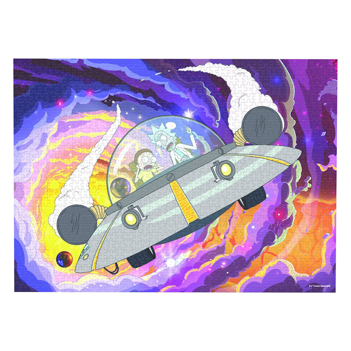 Rick & Morty "The Outside World is Our Enemy, Morty!" 1000pc Puzzle