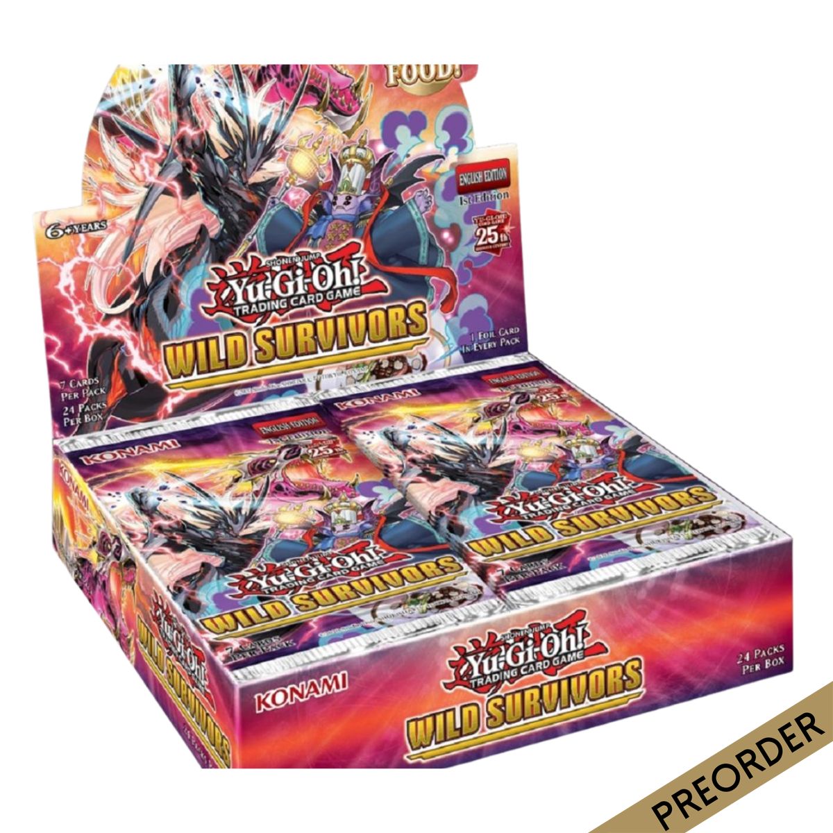 YuGiOh! Wild Survivors Booster Box