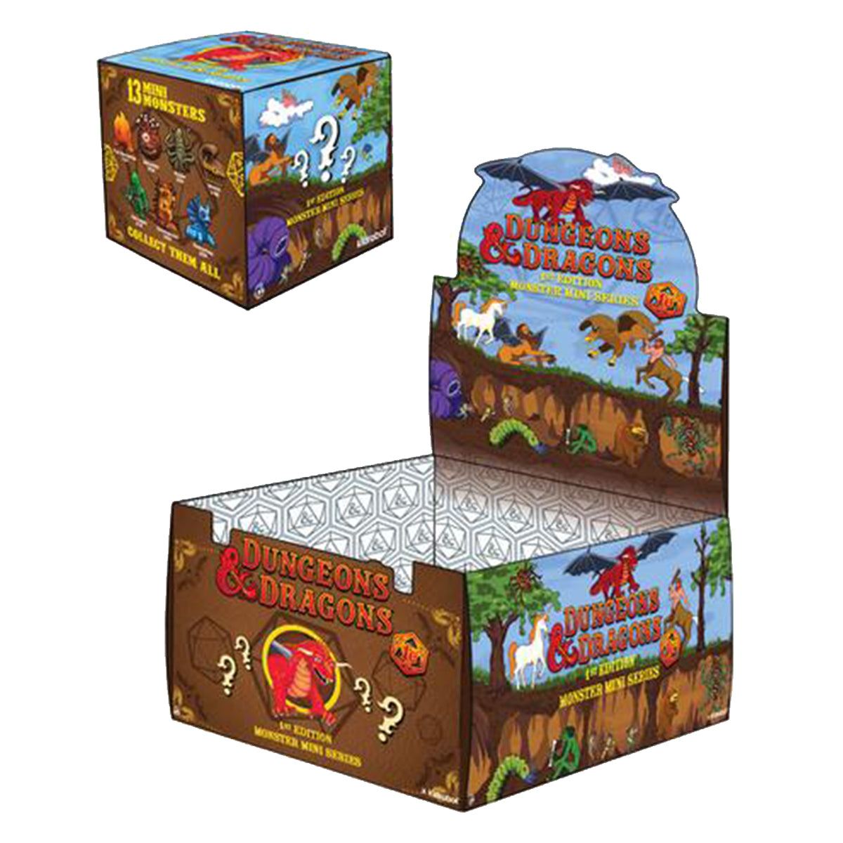 Dungeons & Dragons 3" Vinyl Mini Monster by Kidrobot Series 1 Pack (Random select)