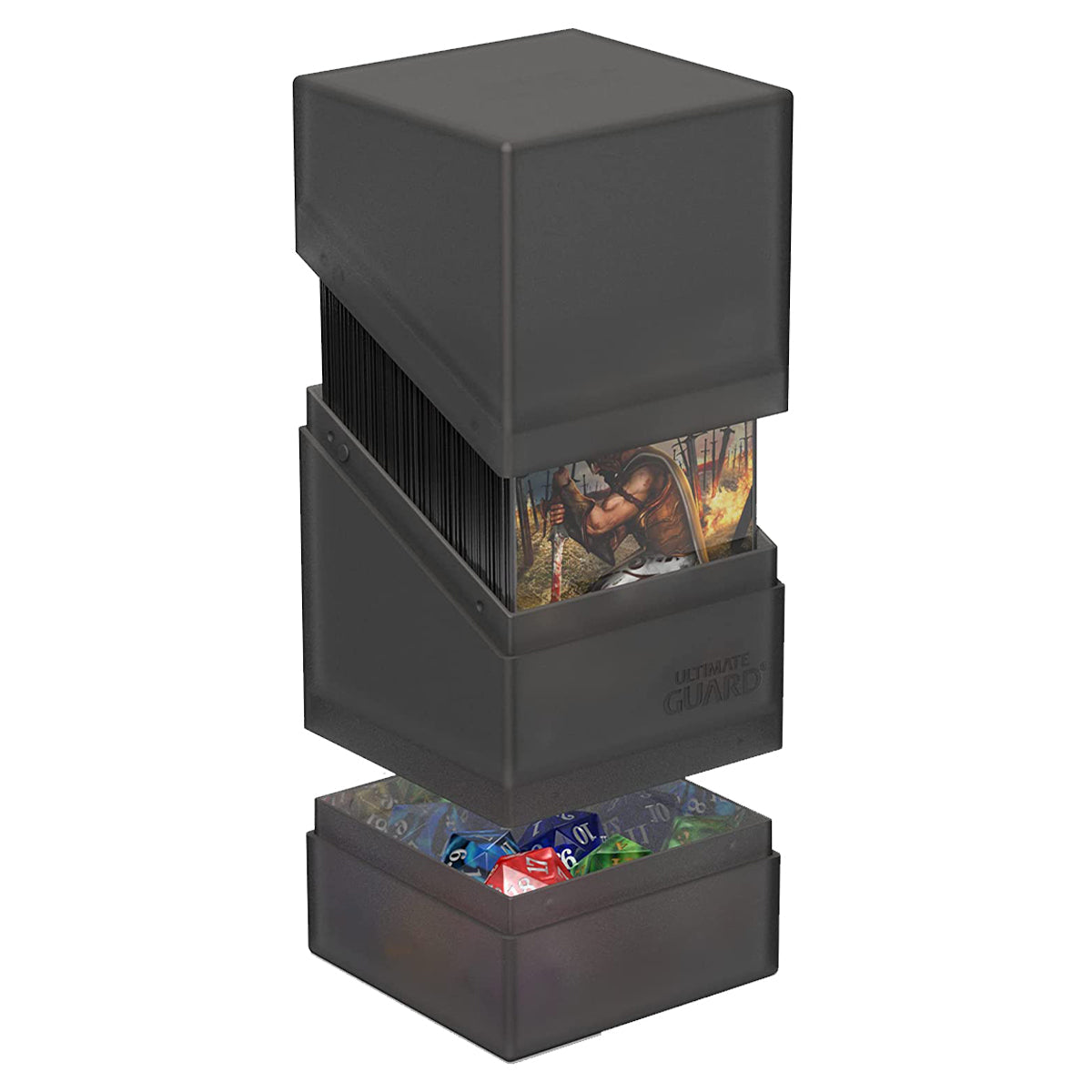 Ultimate Guard Boulder n Tray 100+ Onyx Deck Box