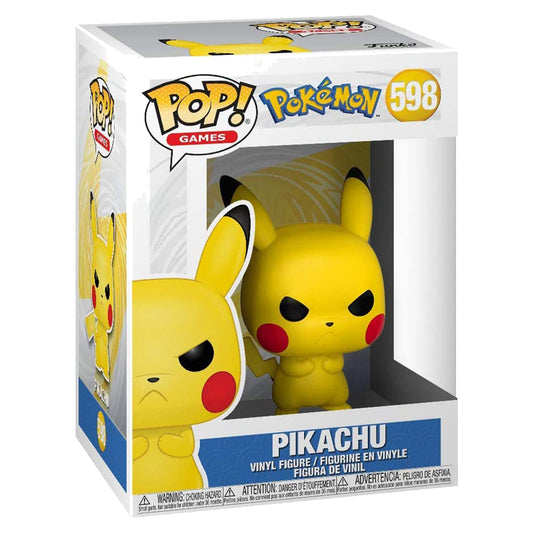 Pokemon Pikachu Grumpy Pop! Vinyl RS
