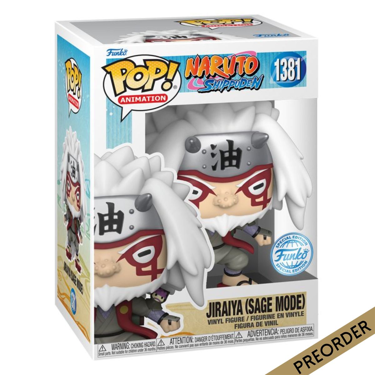 Naruto - Sage Mode Jiraiya Pop! Vinyl