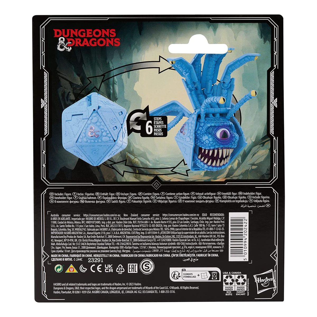 D&D Dicelings Blue Beholder