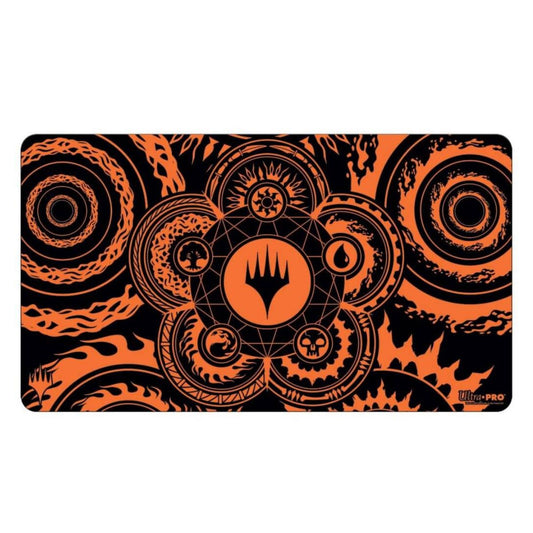 ULTRA PRO Magic: The Gathering - PLAY MAT Mana 7 Color Wheel