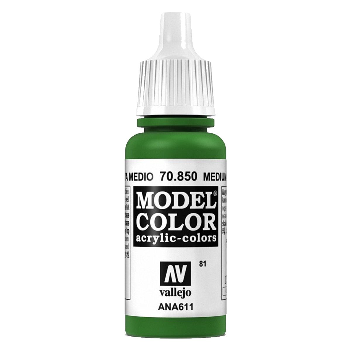Vallejo Model Colour - Medium Olive 17 ml