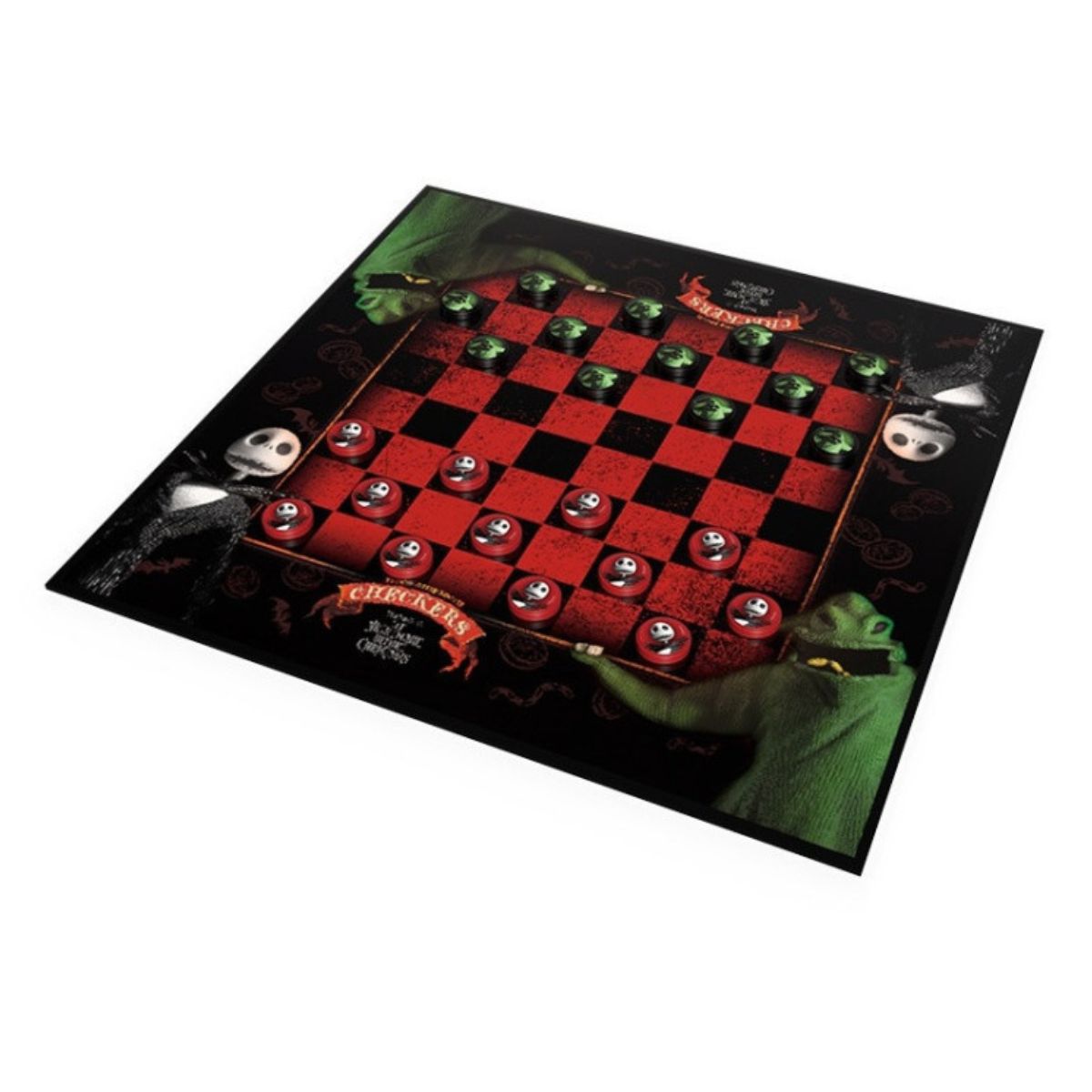 Checkers: Disney Tim Burton The Nightmare Before Christmas