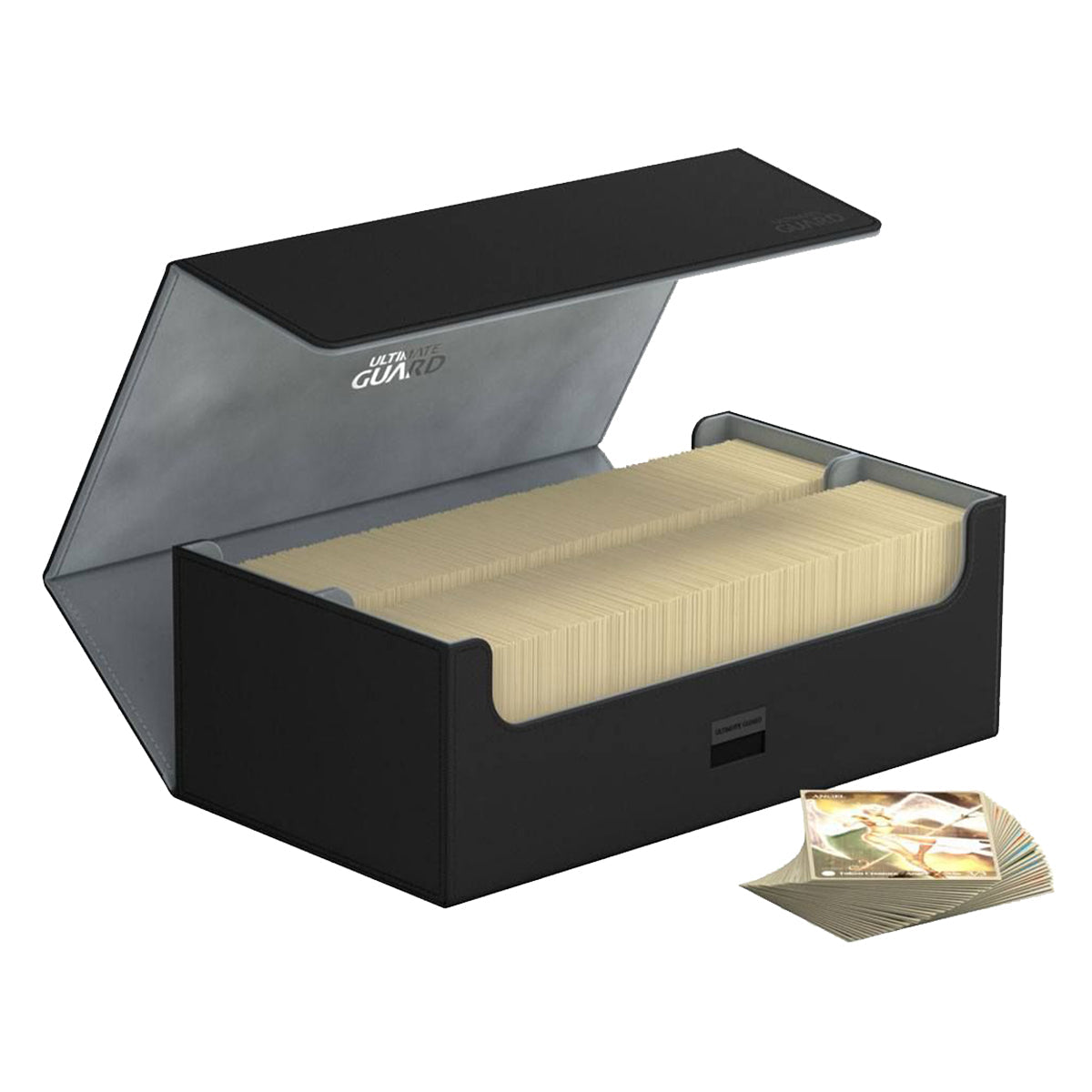 Ultimate Guard Arkhive Flip Case 800+ Standard Size XenoSkin Black Deck Box