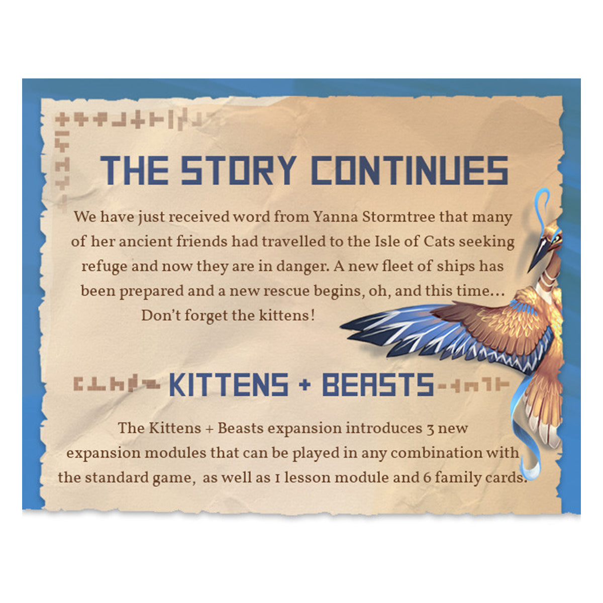 Kickstarter The Isle of Cats Kittens and Beasts Expansion