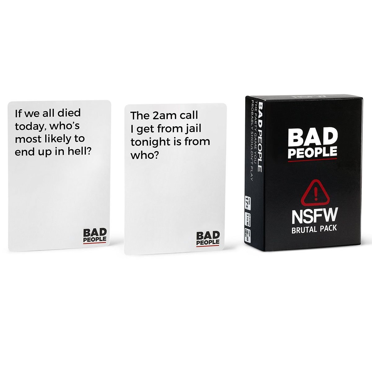 Bad People - The Party Game You Probably Shouldnt Play NSFW Expansion