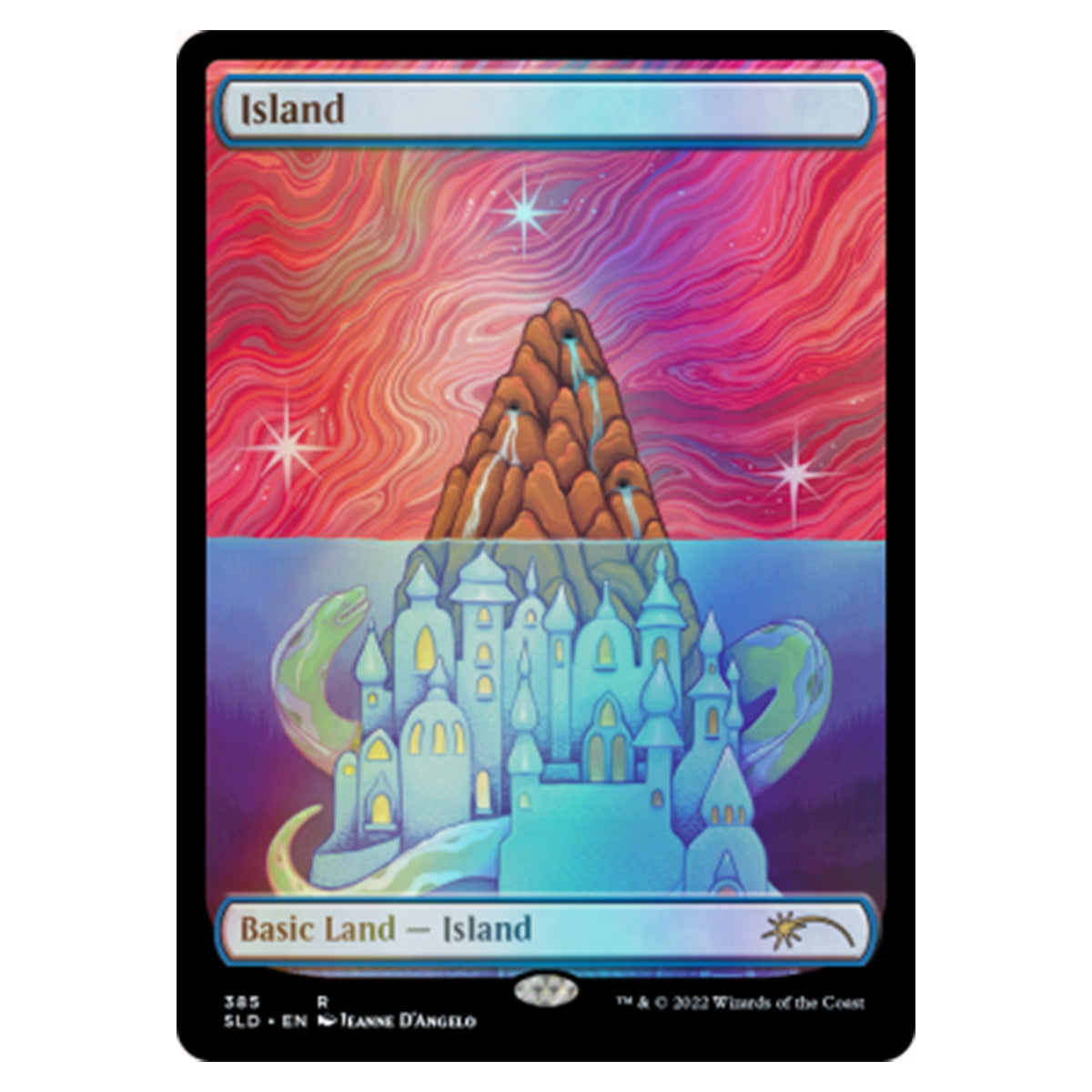 Secret Lair The Astrology Lands: Aquarius Foil Edition Magic the Gathering
