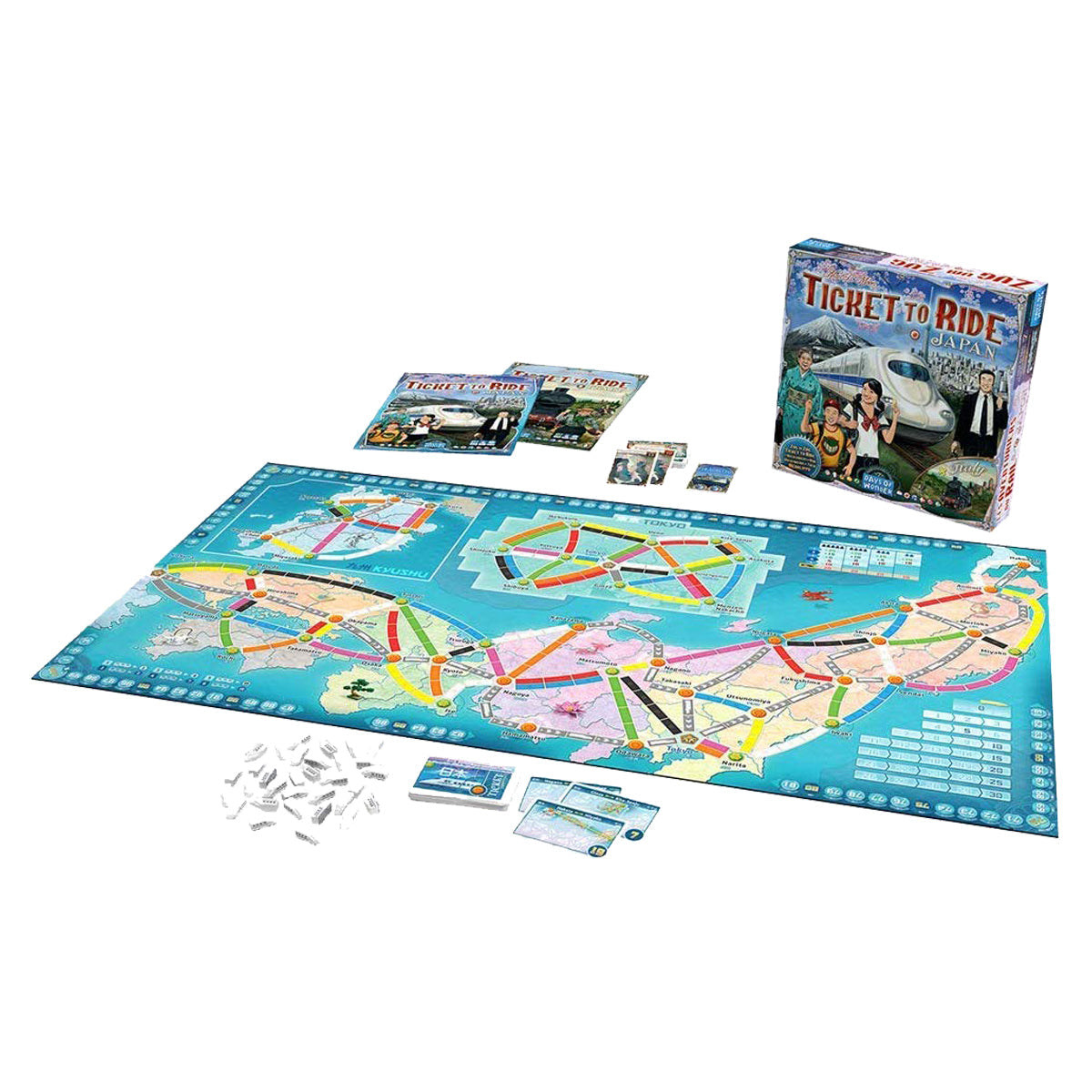 Ticket to Ride Japan & Italy Expansion