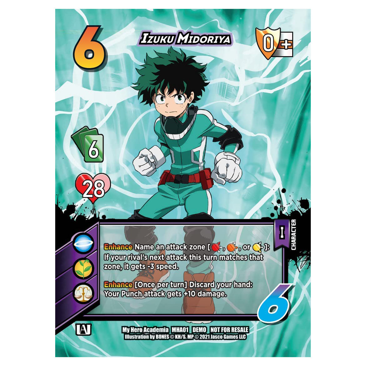 Midoriya vs Bakugo Rival Decks 2-Player My Hero Academia CCG