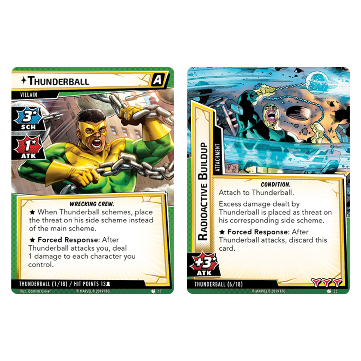 Marvel Champions LCG The Wrecking Crew Scenario Pack