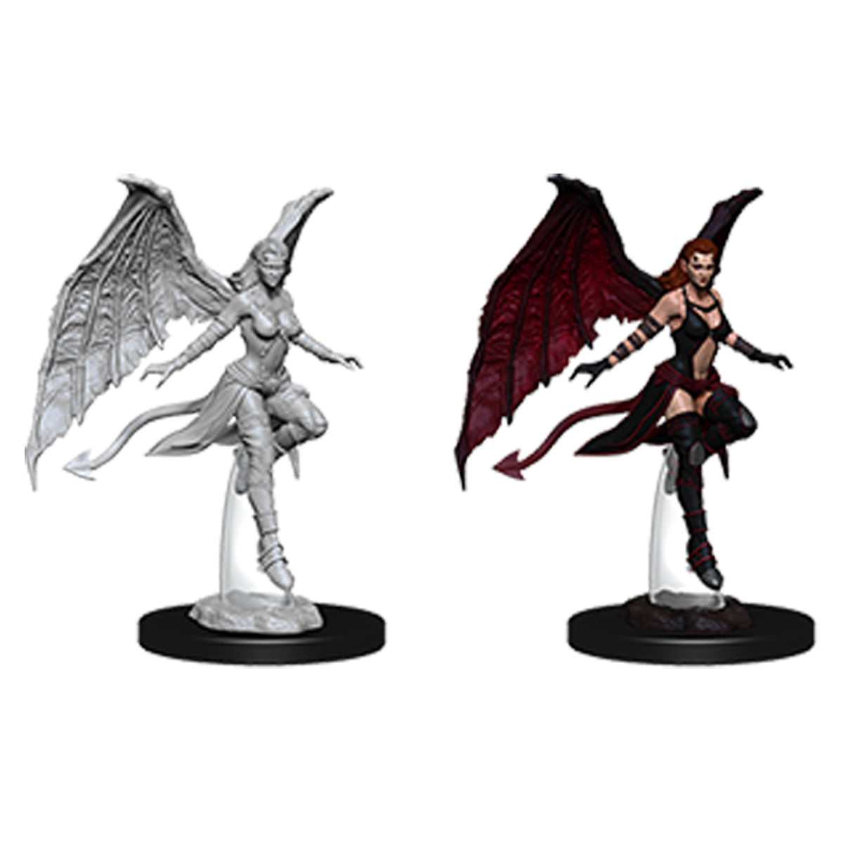 D&D Nolzurs Marvelous Unpainted Miniatures Succubus & Incubus
