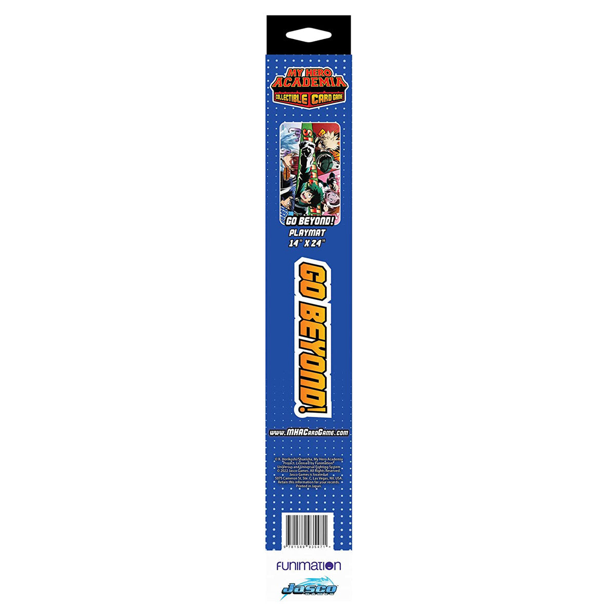 Go Beyond Playmat Series 2 Crimson Rampage My Hero Academia CCG