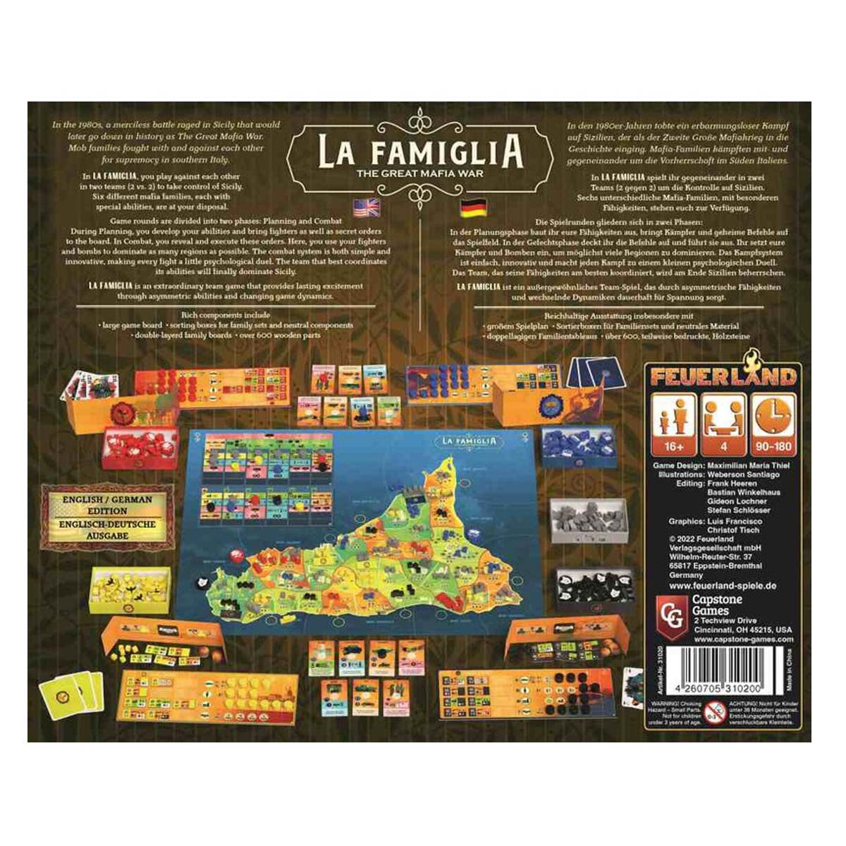 La Famiglia The Great Mafia War