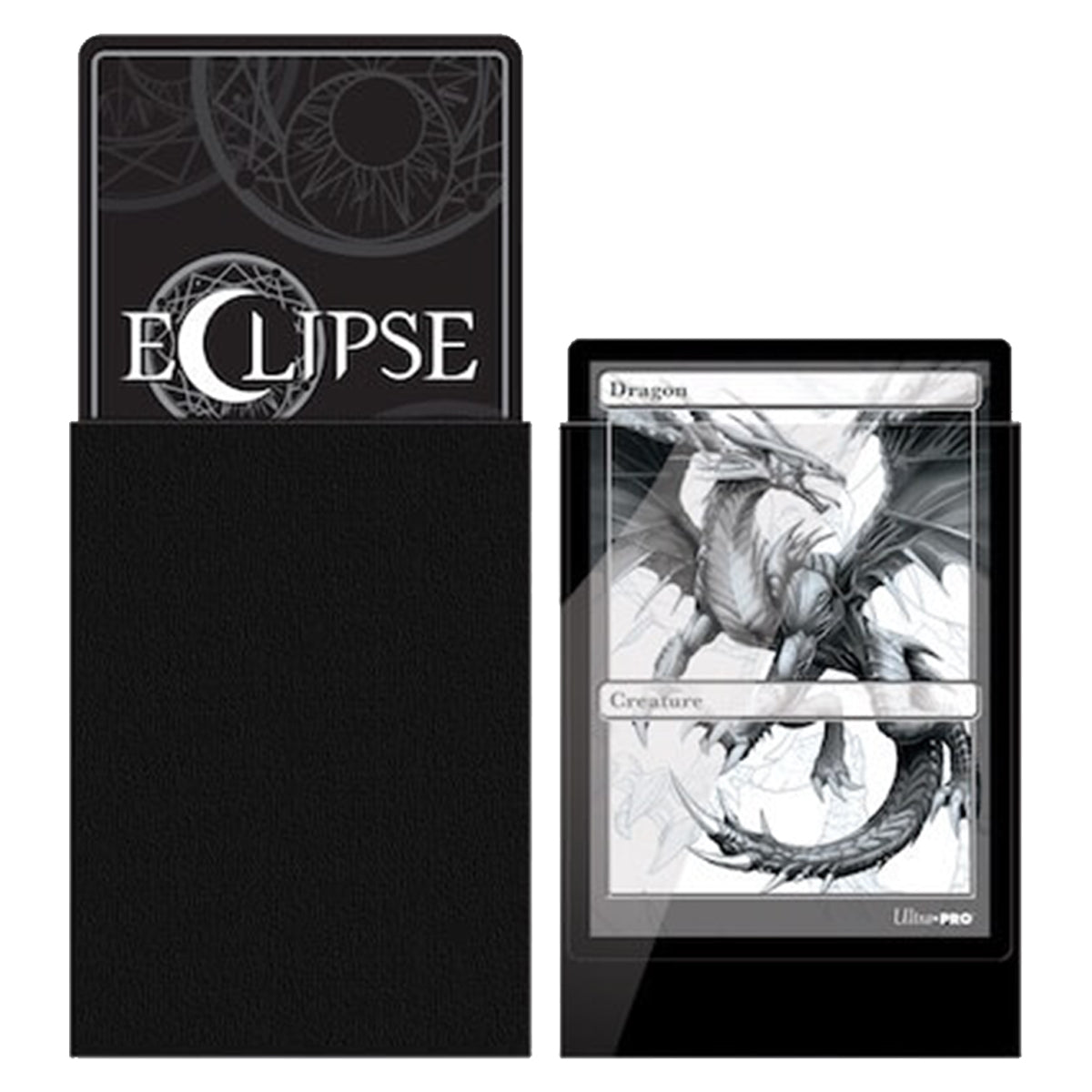 ULTRA PRO Deck Protector Standard Gloss 100ct Black Eclipse
