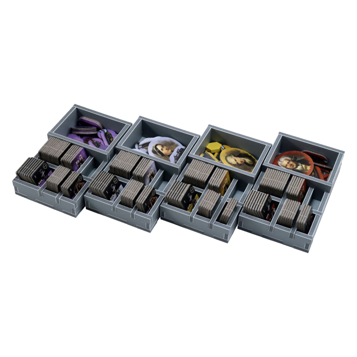 Folded Space Game Inserts Brass Birmingham and Brass Lancashire