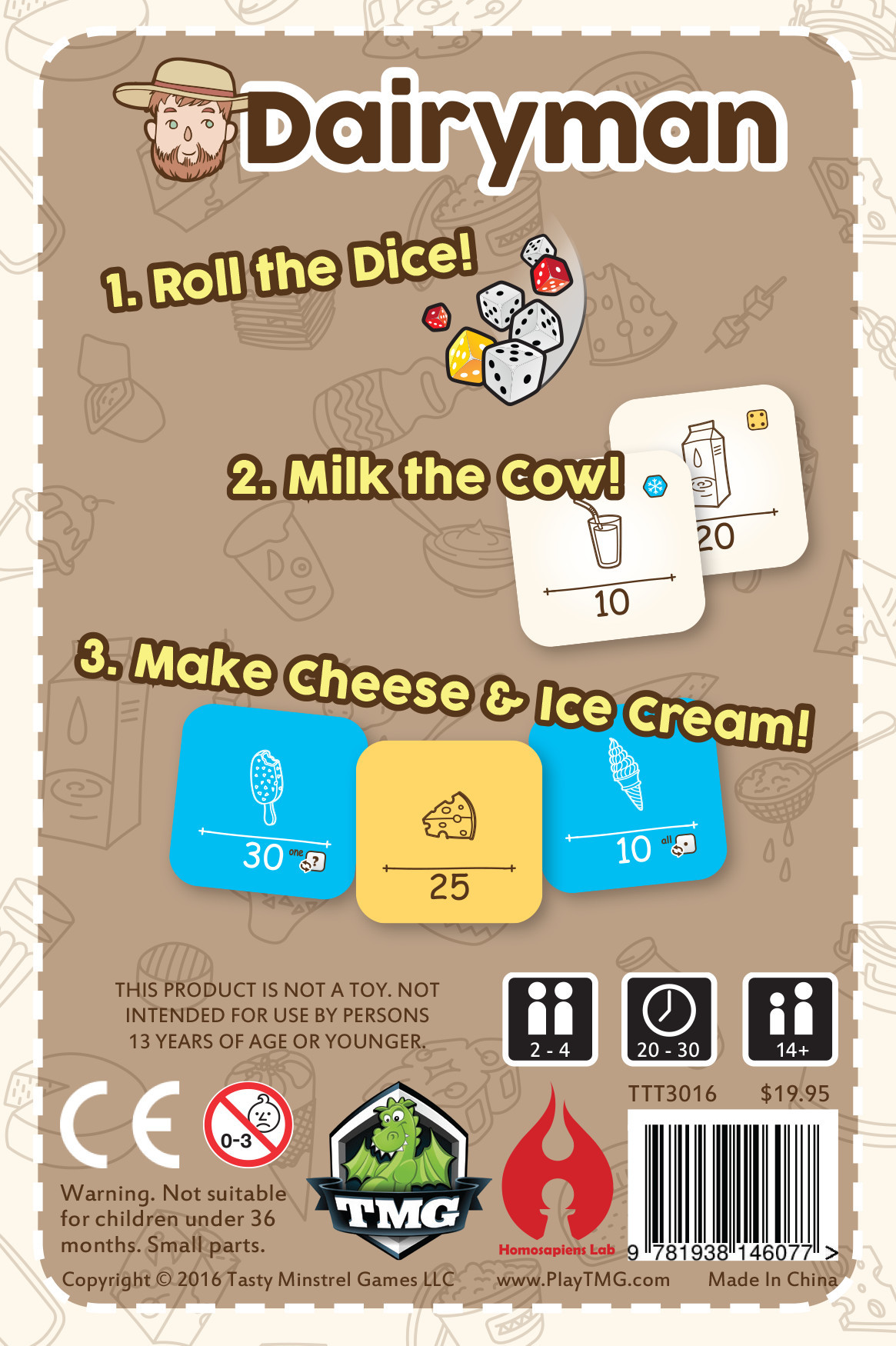 Dairyman Board Game