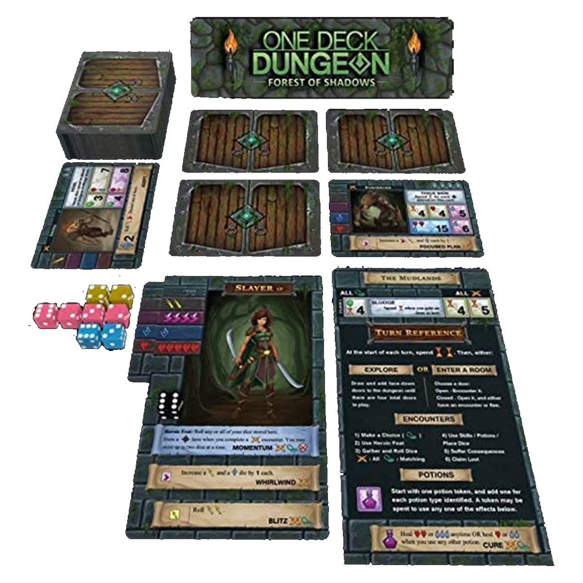 One Deck Dungeon Forest of Shadows