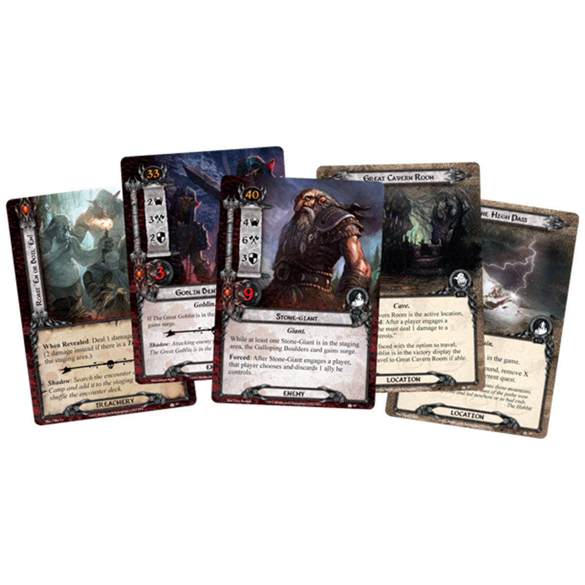 Lord of the Rings LCG Hobbit Over Hill And Under Hill Expansion