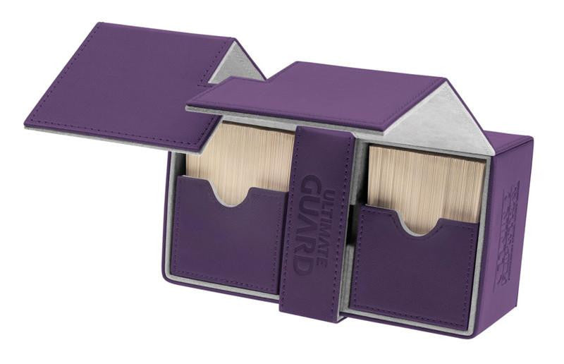 Deck Box Ultimate Guard Twin Flip n Tray Deck Case 160+ XENOSKIN Purple