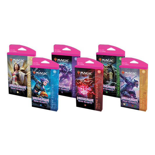 Magic Kamigawa Neon Dynasty Theme Boosters (Set of 6) MTG