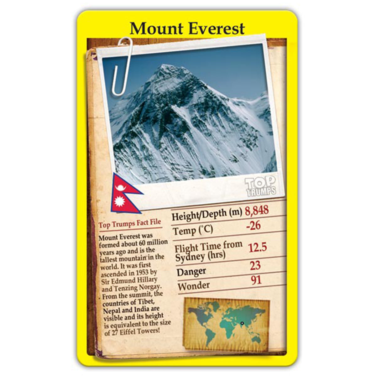 Top Trumps The Wonders of the World