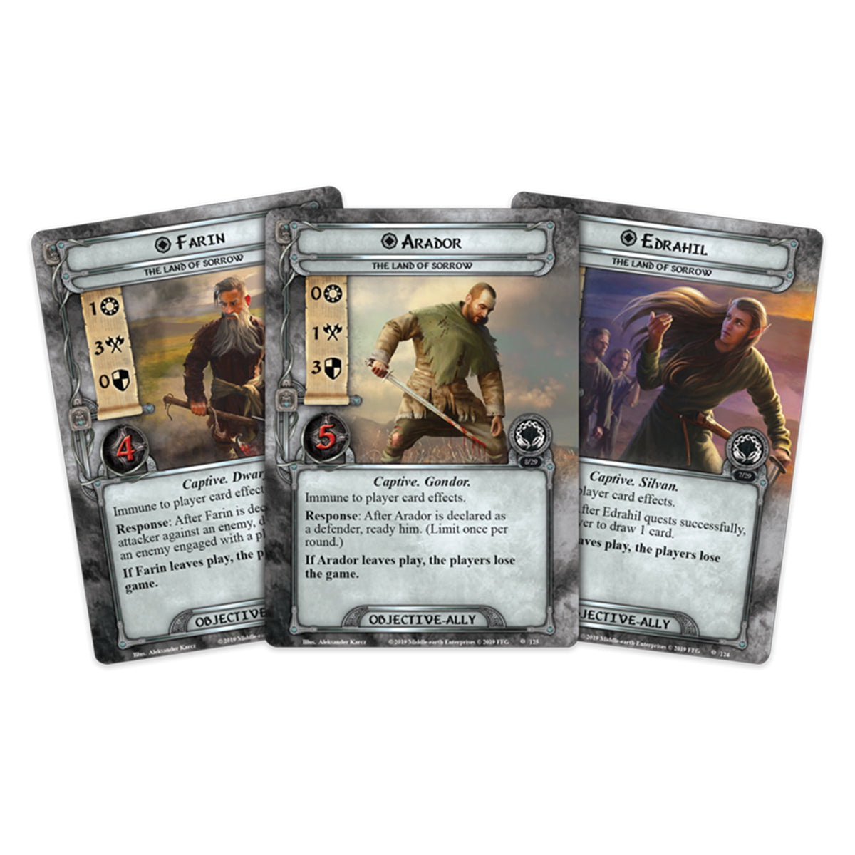 Lord of the Rings LCG The Land of Sorrow Adventure Pack