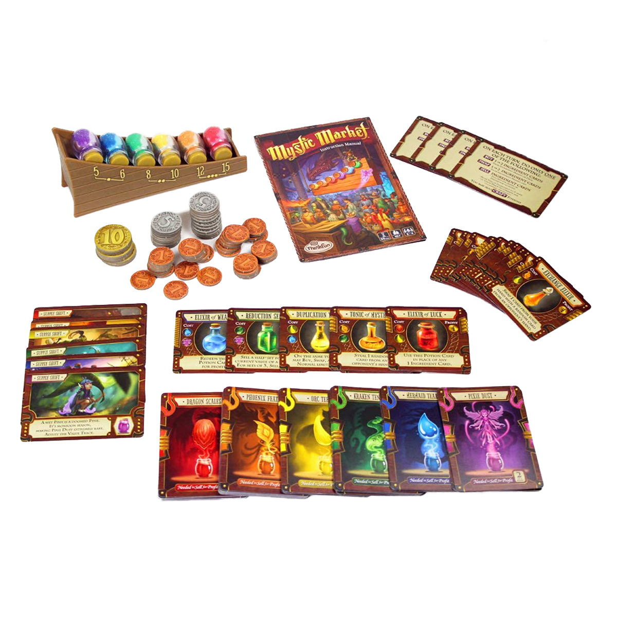ThinkFun - Mystic Market Game