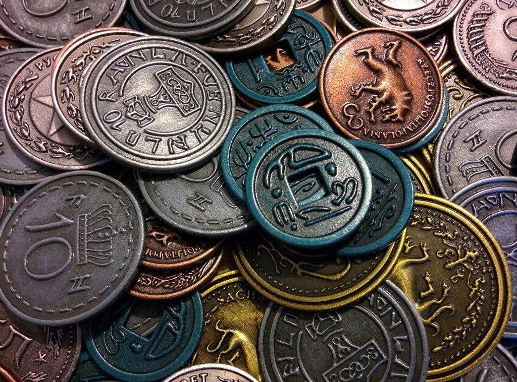 Scythe Metal Coins